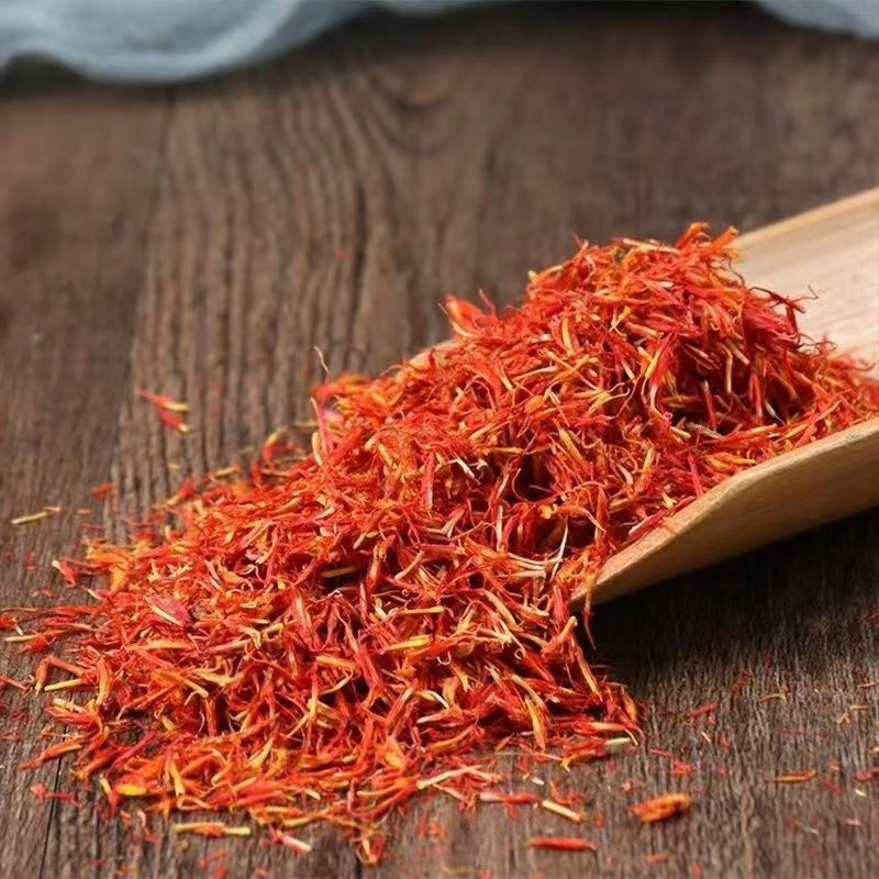 Dried Safflower Hong Hua Loose Herb 50g Jar for Tea Wine and Foot Soak specifications