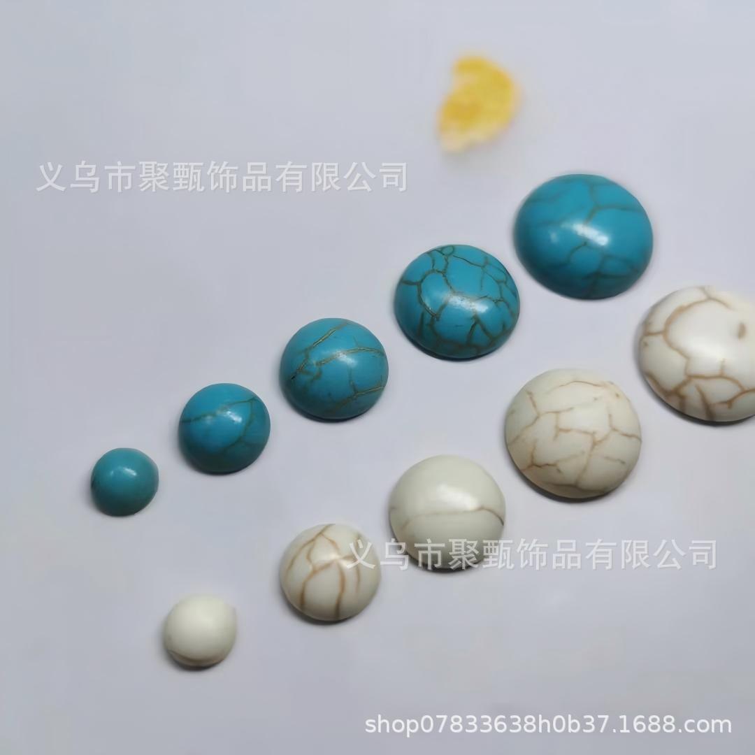 Synthesized turquoise gemstone for ring