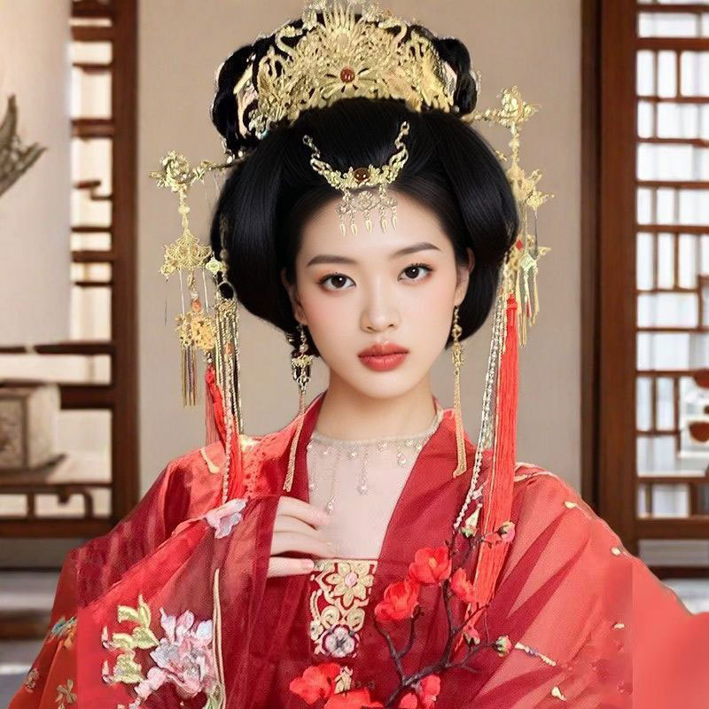 唐风明制坦领古装汉服配饰软璎珞古风项链女珍珠璎珞项圈百搭仙气