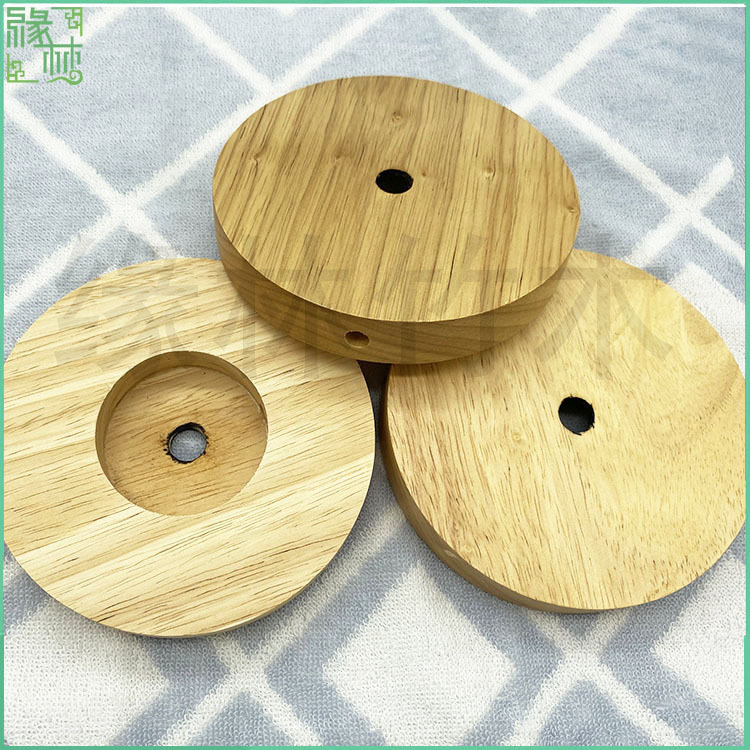 Solid wood lighting base Wooden lamp holder Wooden table lamp base Round lamp holder Salt lamp base Nightlight wooden base Solid wood lighting base Wooden lamp holder Wooden table lamp base Round lamp holder Salt lamp base Nightlight wooden base