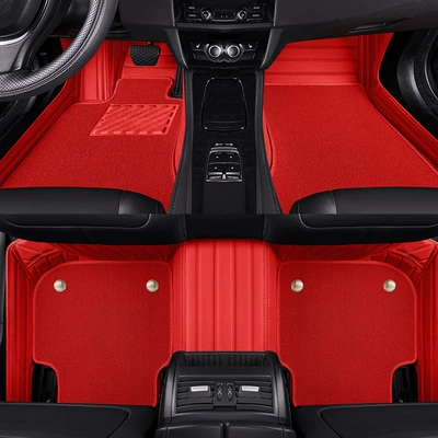 Modelə uyğun ayaqaltı: ring 2023 Dongfeng XRV Xuanwei special - standard-two-layers-upper-layer-solvent-free-red-bottom-layer-nappa-skin-red