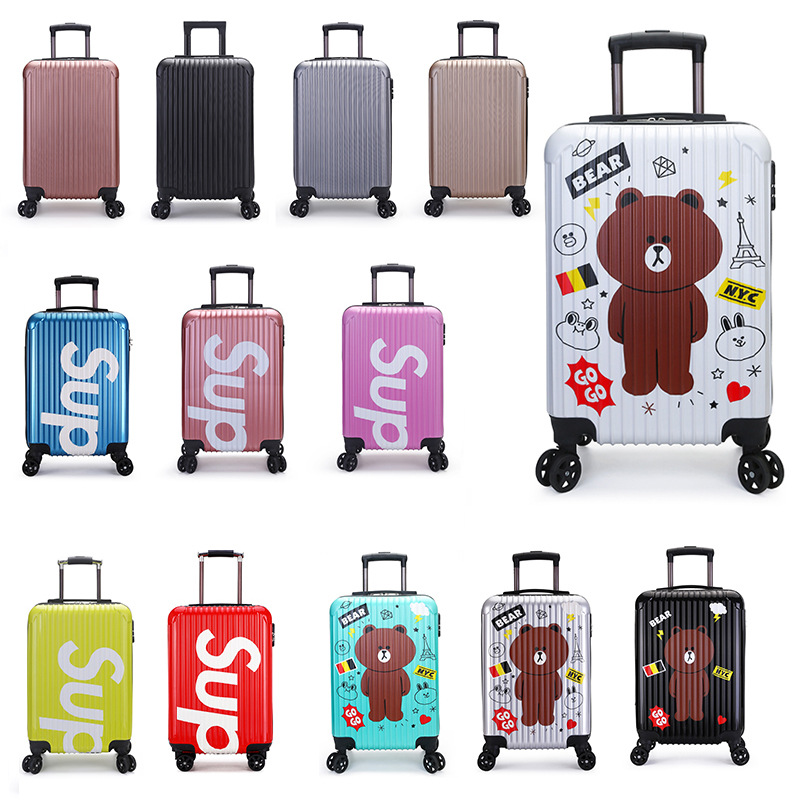 行李箱包万向轮儿童 abs+pc拉杆箱20寸登机旅行箱包厂家定制批发|ms