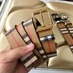Big Brand Bao Baojia Belt Men's Business Belt Luxury Pin Buckle Genuine Leather Women's Couple Casual Belt Gift Box