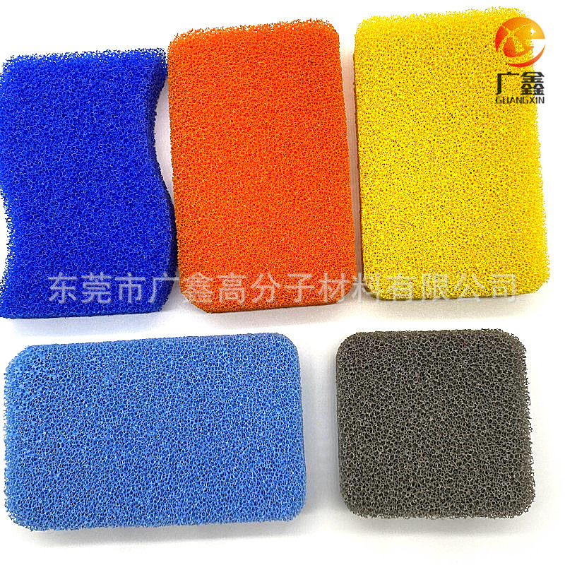 厂家直供动物造型硅胶清洁海棉过滤棉厨房用品清洁海棉不沾油吸油