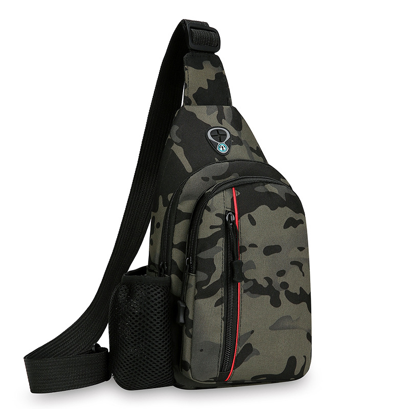 Nuevo tipo de bolso de pecho para hombres, bolso de hombro, mochila pequeña, moda multifuncional, bolso de viaje al aire libre, bolso de viaje