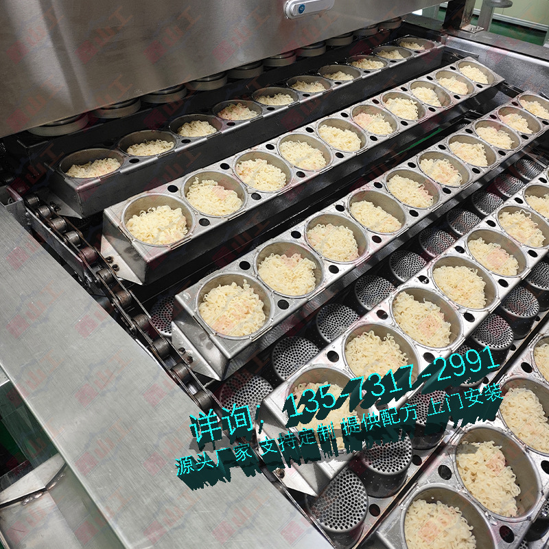 火锅面生产线非油炸方便面生产线油炸方便面生产线方便面成型机