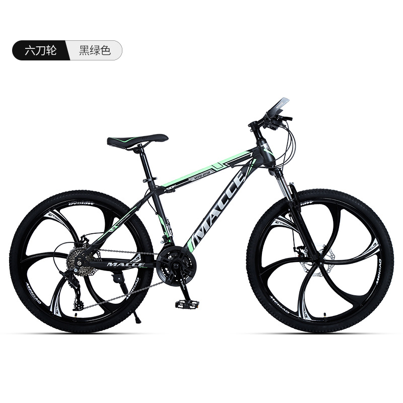 Fábrica al por mayor bicicleta estudiante bicicleta de montaña de velocidad variable bicicleta masculina amortiguador bicicleta de montaña de 26 pulgadas
