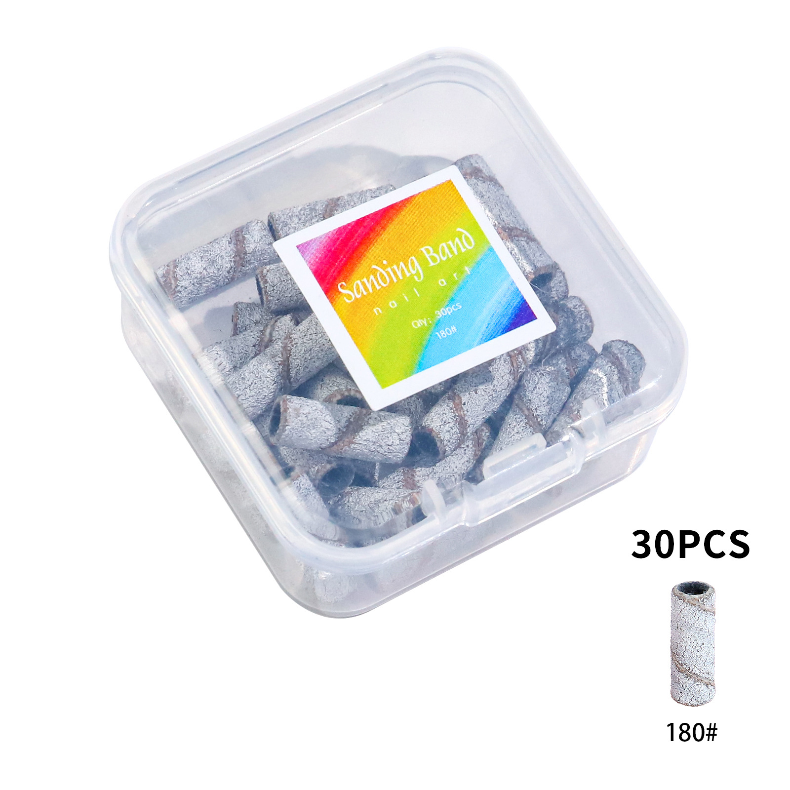 Anillo de arena de 3,1mm 180 #30PCs