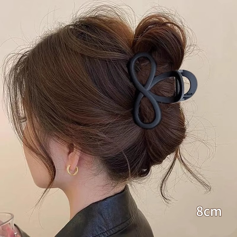 Rosa seca clip de cabello flores de cabello