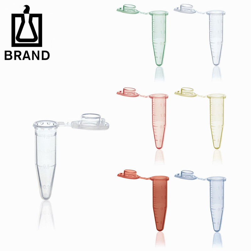 BRAND/普兰德1.5 ml微量离心管PP材质连盖BIO-CERT PCR QUALITY