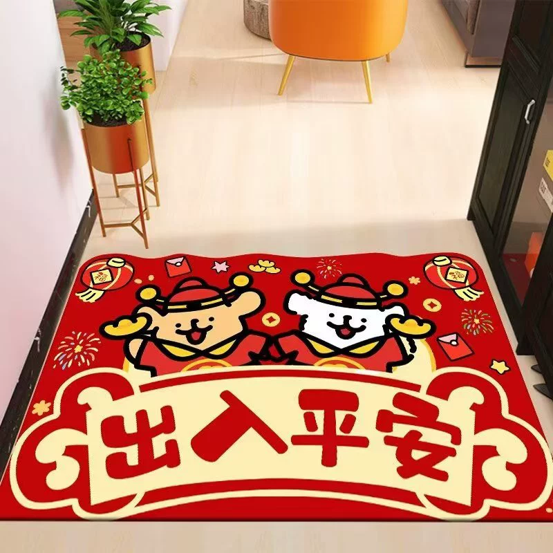 Мультяшные линии щенок диатомовая грязь коврик в безопасную ванную комнату коврик