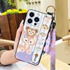 Samsung, oppo, xiaomi, vivo, phone case, cartoon strap, iphone