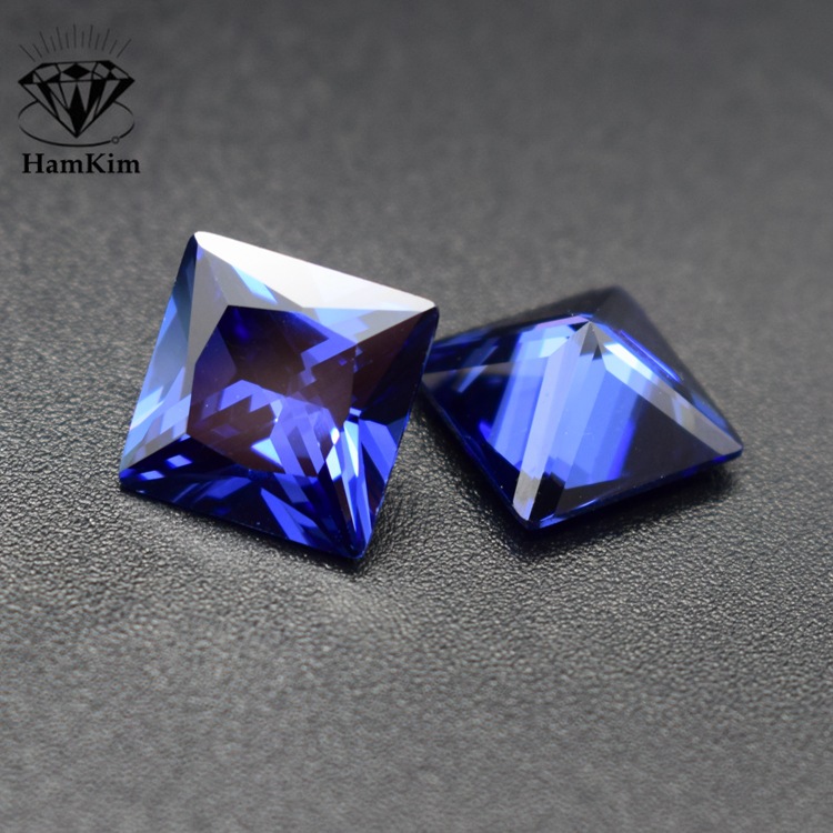 正方形直角 坦桑蓝