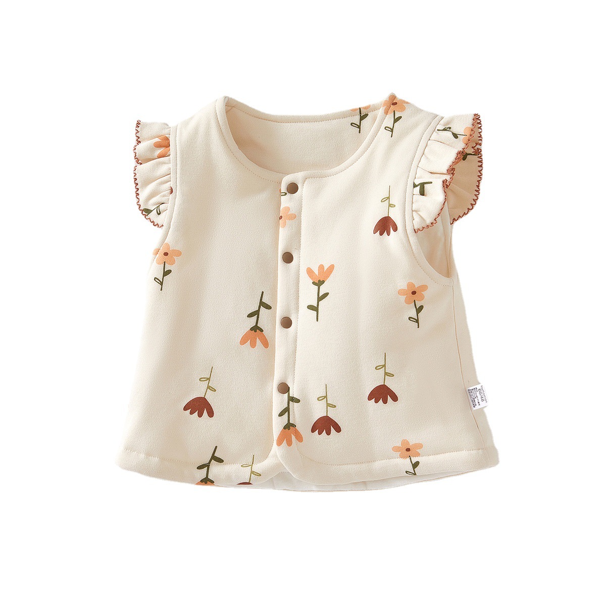 Chaleco DE LOS NIÑOS otoño e invierno Bebé acolchado engrosado bebé tocando fondo ropa bebé recién nacido acolchado cálido invierno chaleco