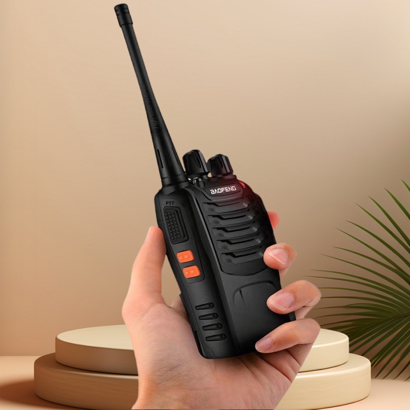 Walkie-Talkie Baofeng BF888S, Mini Radio Portátil para Exteriores, Hotel, Restaurante, Alta Potencia, Construcción Civil, Intercomunicador Inalámbrico