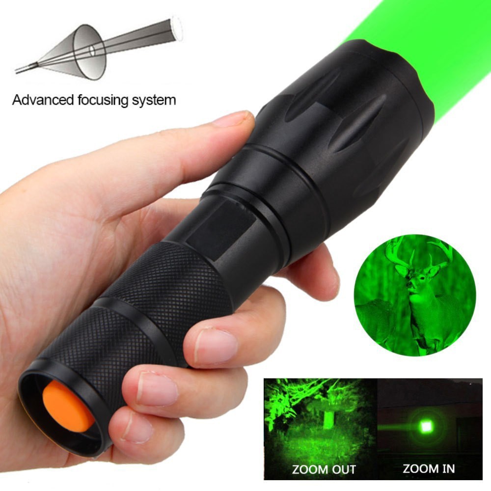 Al por mayor transfronteriza linterna zoom telescópico linterna USB linterna mini zoom