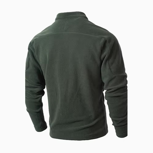 Nuevo tamaño transfronterizo europeo versátil otoño y invierno nuevo comercio exterior delgado manga larga cuello vertical personalidad europea y americana suéter casual hombre