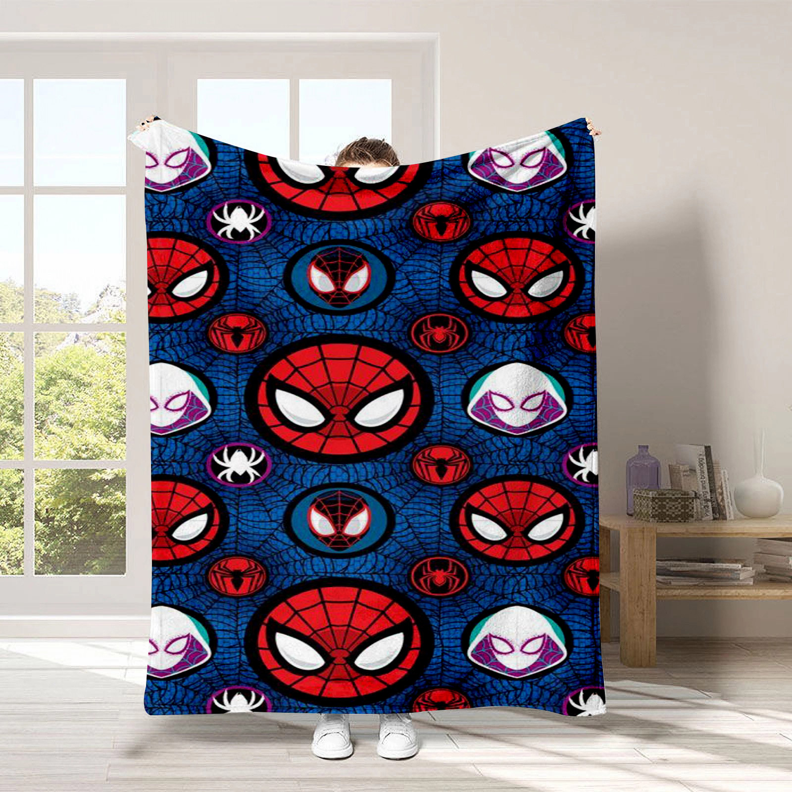 Nuevos productos Spider-Man - Marvel Avengers mantas sofá acondicionado mantas engrosadas mantas impresas fabricantes