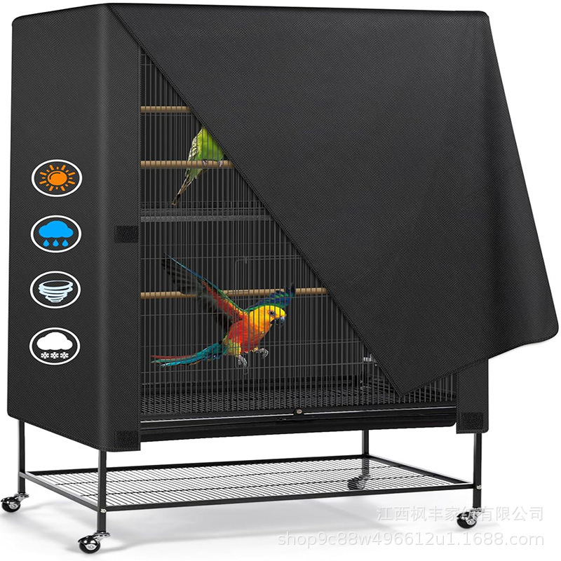 Bird Cage Dust Cover Is Sturdy and Durable, Suitable for Budgerigars, Parrots, Cockatiels, and Many Other Species