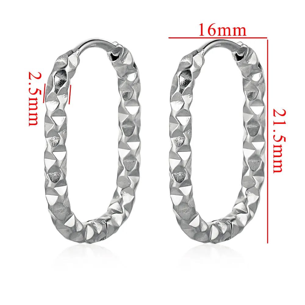 Plating Design 10 PCS/Package 16*21.5mm 304 Stainless Steel Gold Plated Solid Color Hook Earring Findings Jewelry Accessories