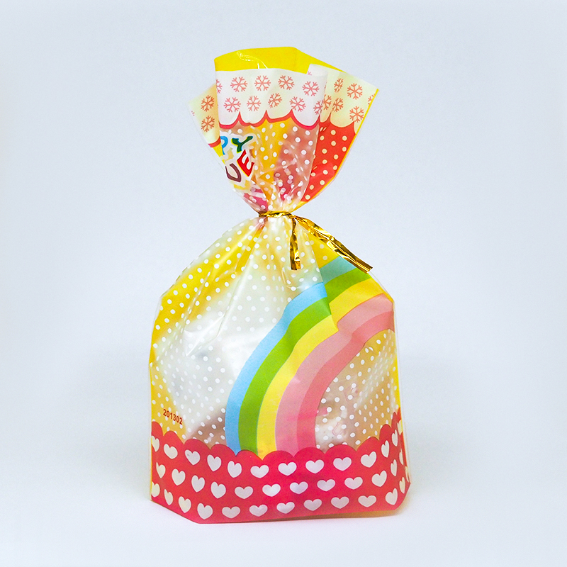 Bolsa de embalaje de dulces del 1 de junio bolsa de regalo para Niños Bolsa transparente de cumpleaños del jardín de infantes bolsa de azúcar de San Valentín