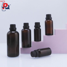 现货供应30ml茶色精油瓶精华液绿色瓶子化妆品包材蓝色精油瓶