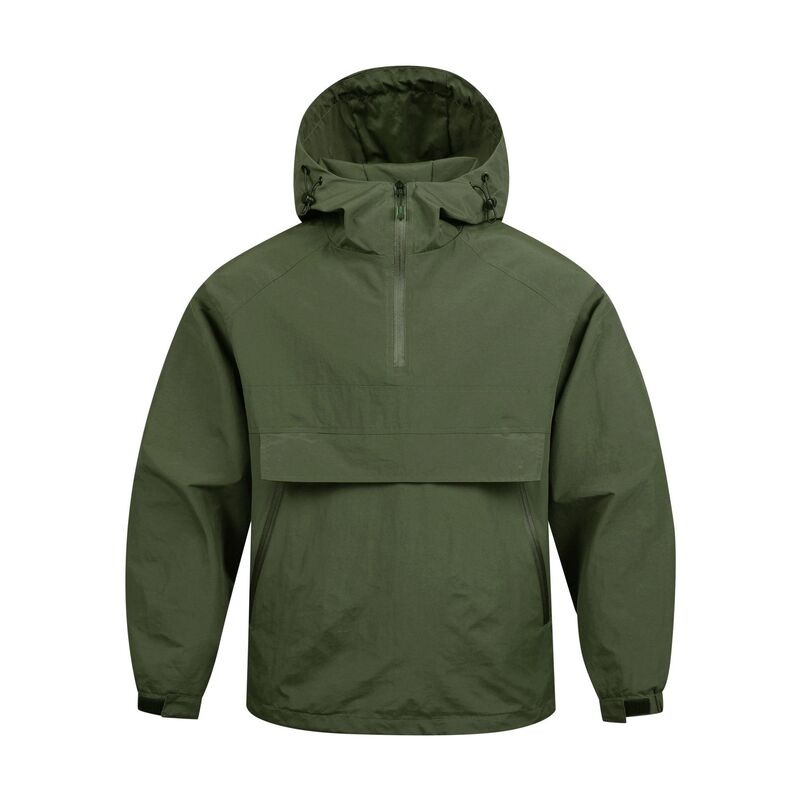 Cross-Border European Size Spring and Autumn Jacket Men's Loose Half-Zip Hooded Outdoor Workwear Jacket Can Be Opened Twice Cross-Border European Size Spring and Autumn Jacket Men's Loose Half-Zip Hooded Outdoor Workwear Jacket Can Be Opened Twice
