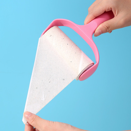 Household roller dust removal brush tear-off pet hair remover bed floor hair stainer clothes sticky brush