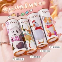 Skyvii/Shi Ke Ya 5374 серии животных твердый бальзам бальзам для тела Духи длительный аромат портативный натуральный
