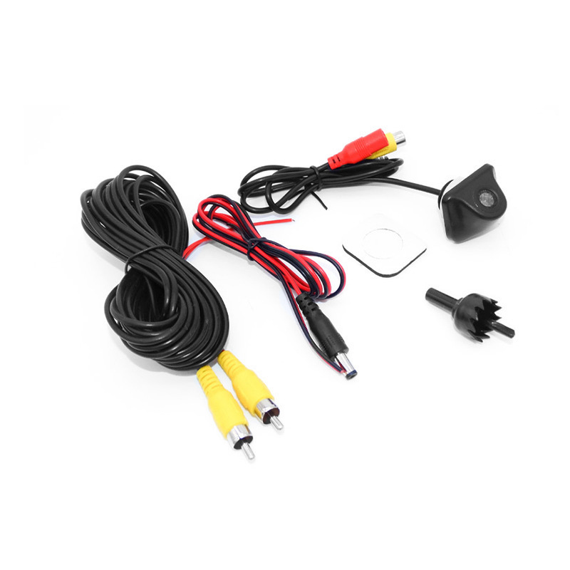 Manufacturer Supplies Small Korean-Style Screw Car Camera Special Small Straw Hat Universal Reversing Rear View Camera