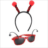 Clothing, headband, glasses, cartoon decorations, props, cosplay, dress up