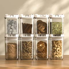 五穀雑穀密封缶プラスチック間食箱食品級厨房収納缶間食乾燥貨物茶葉貯蔵缶