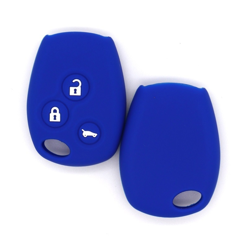 Applicable to Renault Kadjar silicone key case Alaskan key bag Sandero remote control 3-key protector