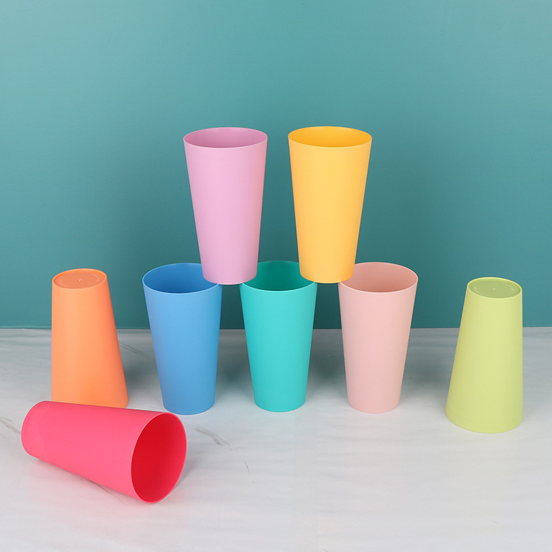 Amazon ventas transfronterizas calientes estudiantes de cuello blanco simple taza de lavado taza de cepillo de dientes taza portátil taza de mano mayorista