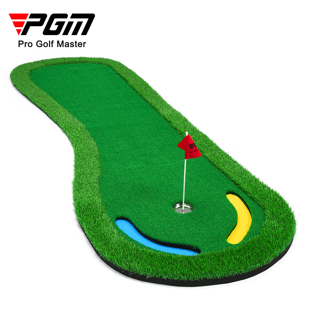 Thảm tập golf nhân tạo PGM GL003 cỏ dài bàn chân to 95x300 cm — GL003 cỏ dài bàn chân to [không có gậy và bóng]