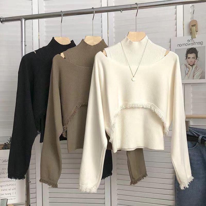 Knitted long-sleeve