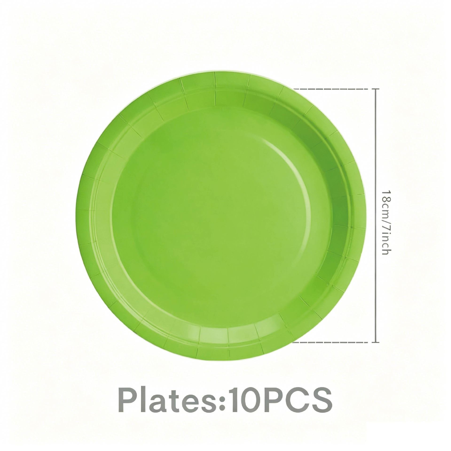 Placa de 7 pulgadas (10 pcs / paquete)