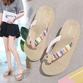 高跟拖鞋;平底拖鞋;坡跟拖鞋