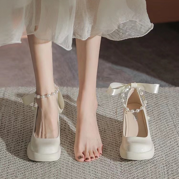 Zapatos de tacones altos de hadas, zapatos de tacones altos, zapatos de cuero, vestido de boda, zapatos de mujer, zapatos de pies grandes, zapatos de mujer
