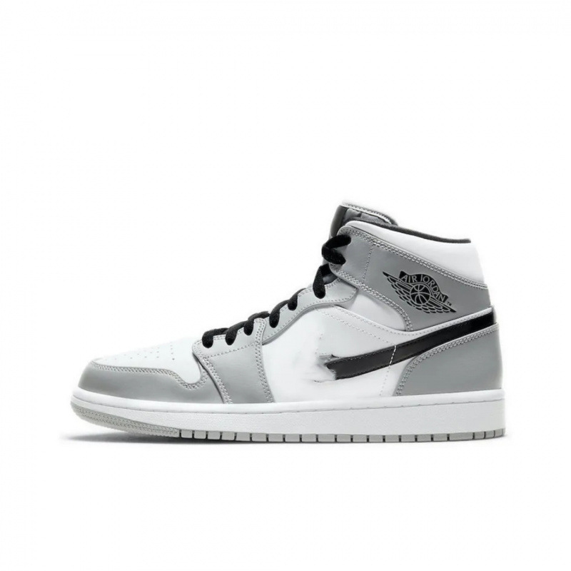 Putian Shoe Factory Export High-Quality Aj1 Jordan 1 High-Top Smoke Gray Obsidian Black and White Panda Sports Basketball Shoes