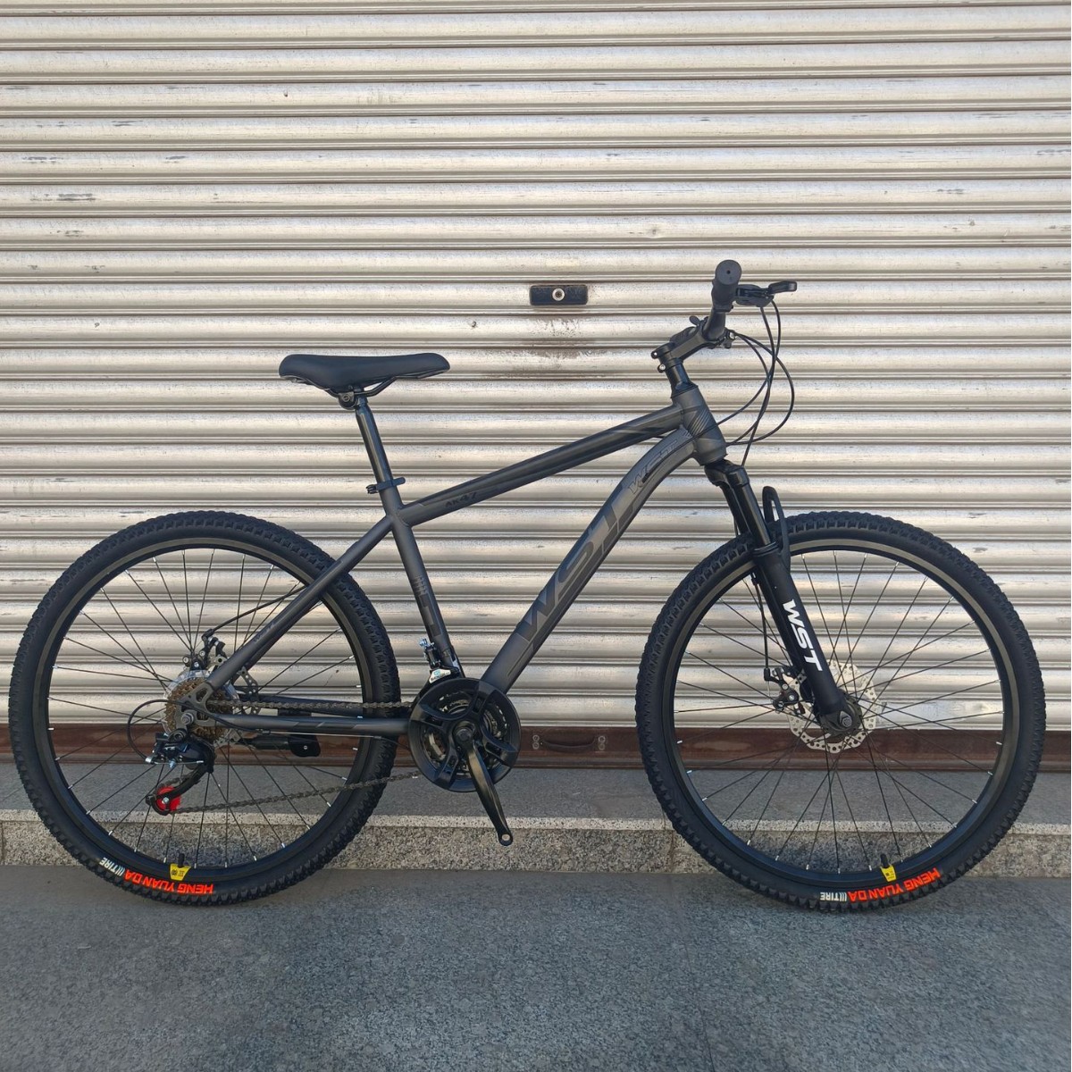 Wst Aluminum Alloy Mountain Bike Bicycle Variable Speed Off-Road Men's Adult Youth Shock-Absorbing Racing Student Bicycle