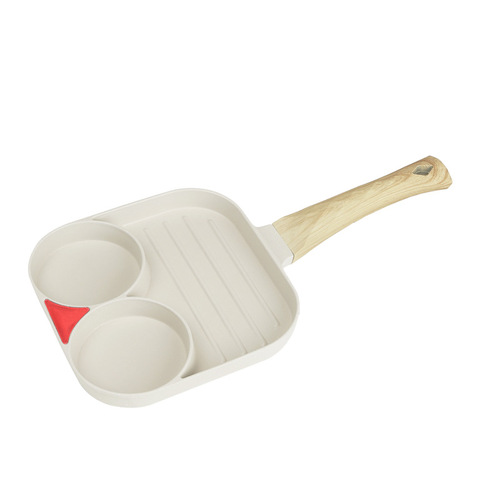 Cross-border Maifanstone two-in-one egg pan flat non-stick egg pan mini frying pan breakfast pan kitchen steak pan