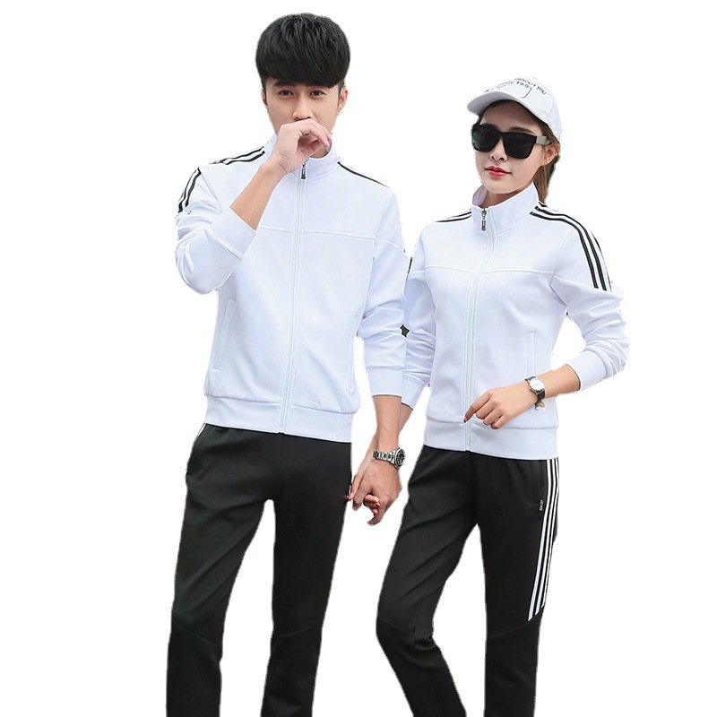 2022 nuevo traje de pareja de deportes otoño uniforme escolar de manga larga estudiante de escuela secundaria uniforme de clase deportiva uniforme de equipo fábrica al por mayor