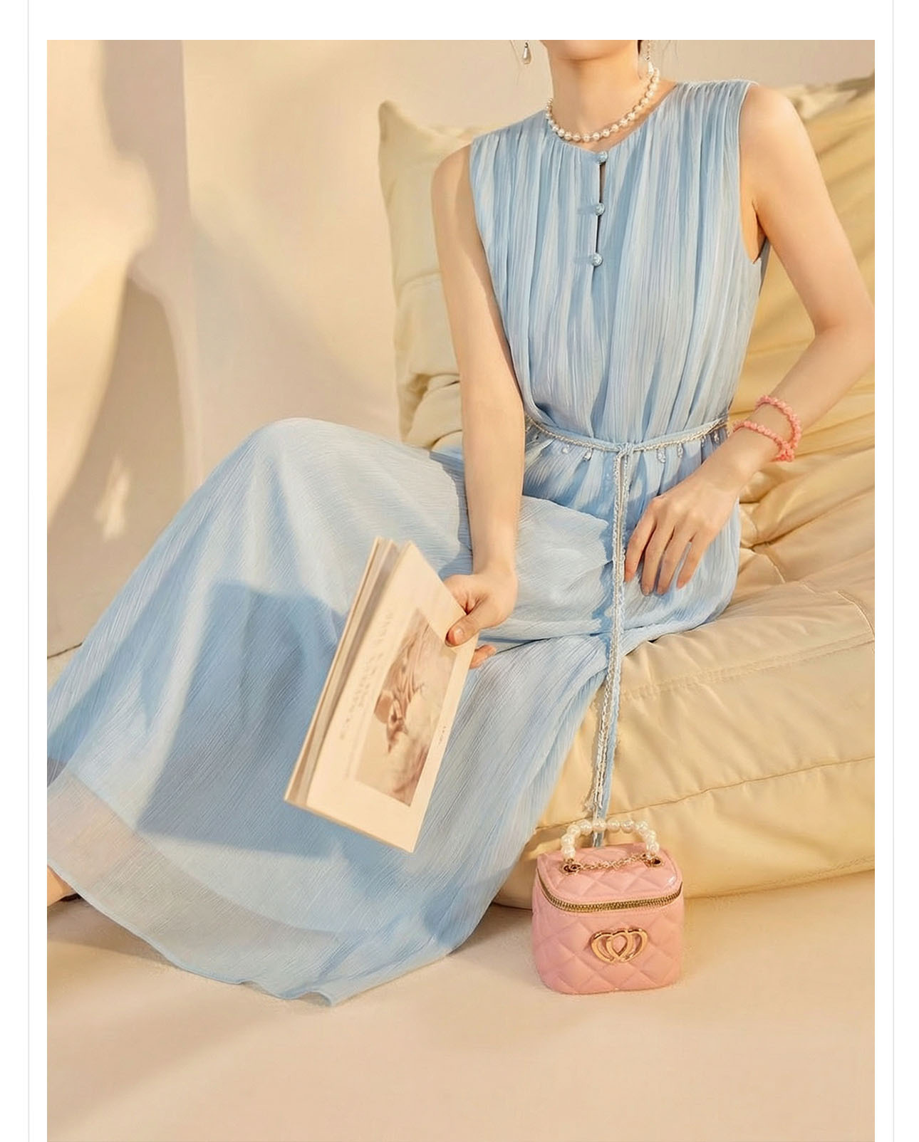 Váy cưới nữ phong vân vai thêu cao cấp kiểu mới — Lời bài hát: Blue (feat chi tiết 5