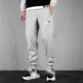 Velvet small hook gray sweatpants