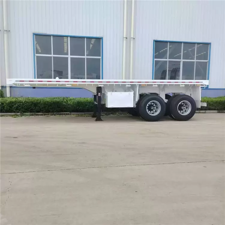 牵引式农用四轮拖车 拖拉机挂式运输平板车自卸车斗式运输车