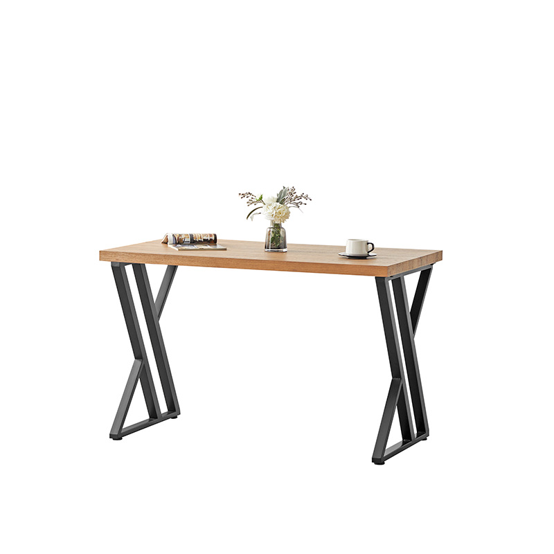Mesa de comedor de madera maciza transfronteriza mesa de negociación de lujo nórdica mesa de oficina moderna y simple mesa de comedor MDF