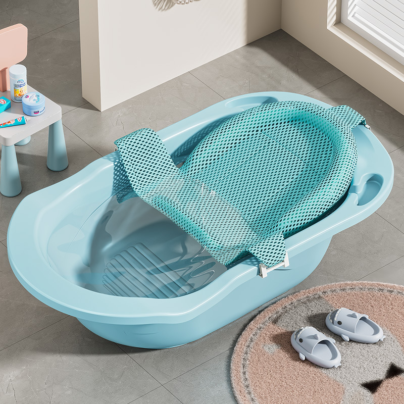 Large household baby bathtub for newborns, suitable for lying down or sitting, children's bath tub, wholesale