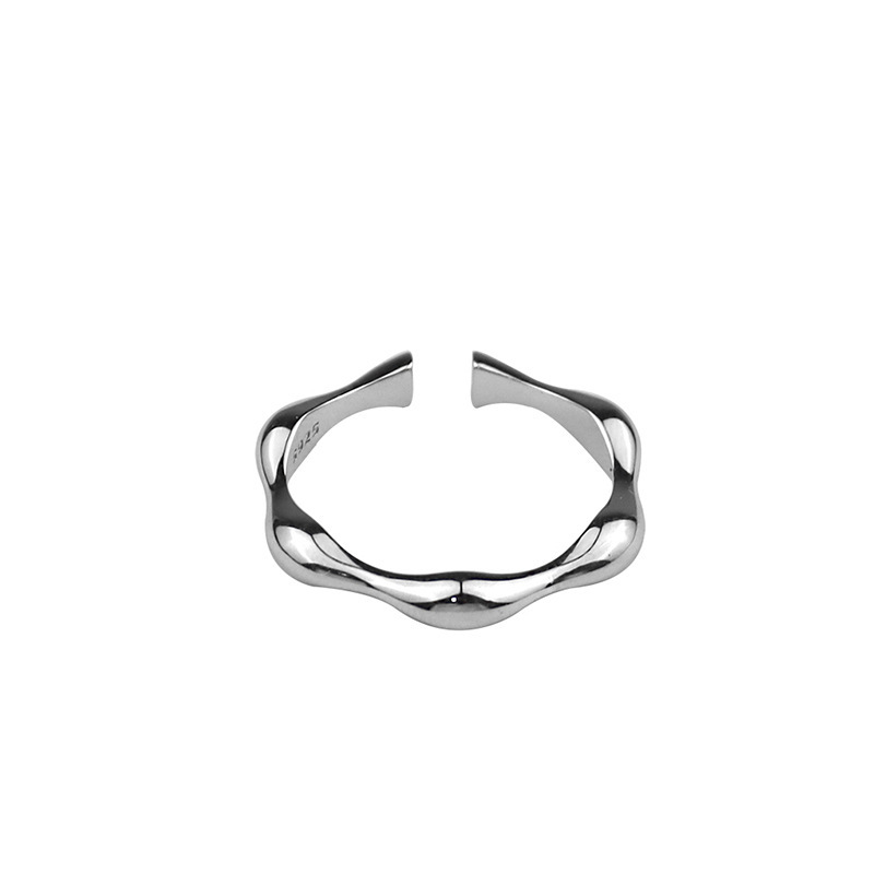 2021 new geometric irregular ring fashion Korean open ringpicture23