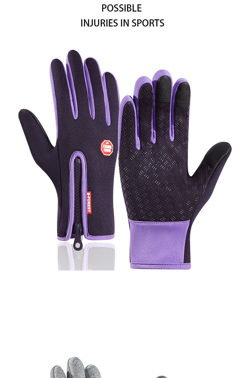 Gants de sport imperméables pour le cyclisme et la randonnée_voghion.com